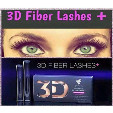 Fabrikpreis Younique Moodstruck 3D You-Nique Faserwimpern Schwarze Farbe Hohe Qualität 2PCS = 1set Makeup Mascara